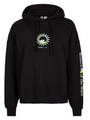 O'Neill Bluza "Woman of the Wave" w kolorze czarnym rozmiar: S. Czarne bluzy z kapturem damskie O'neill, s. Za 132.05 zł.
