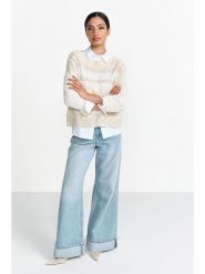 Rich & Royal Sweter w kolorze beżowym rozmiar: XS. Brązowe swetry klasyczne damskie Rich & Royal, xs, bez kołnierzyka. Za 254.95 zł.