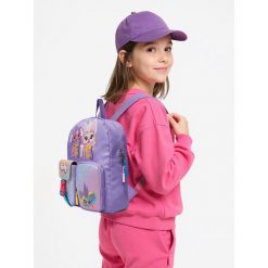 Plecak FURBY. Fioletowe plecaki damskie FURBY, bez wzorów, sportowe. Za 119.99 zł.