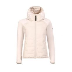 Bluza damska hybrydowa z puchem Alpine Pro Nonera. Brązowe bluzy bez kaptura damskie Alpine Pro, z puchu. W wyprzedaży za 369.00 zł.