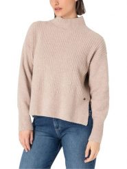 Timezone Sweter w kolorze beżowym rozmiar: M. Brązowe golfy damskie Timezone, m, bez wzorów, z materiału, bez ramiączek. Za 105.38 zł.