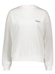 Pepe Jeans Bluza w kolorze białym rozmiar: XS. Białe bluzy bez kaptura damskie Pepe Jeans, xs, z jeansu. Za 118.56 zł.