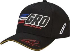 Czapka kierowcy Haas F1 Team czarna. Czarne czapki męskie HAAS, bez wzorów, z bawełny, klasyczne. Za 178.99 zł.