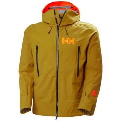Kurtka narciarska Helly Hansen Sogn 2.0. Brązowe kurtki narciarskie i snowboardowe damskie Helly Hansen, m, bez wzorów, bez kaptura, narciarskie. W wyprzedaży za 1,434.00 zł.