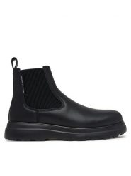 Armani Exchange Sztyblety XM003645 AF17328 UC001 Czarny. Czarne sztyblety męskie Armani Exchange, ze skóry, bez zapięcia. Za 1,109.00 zł.
