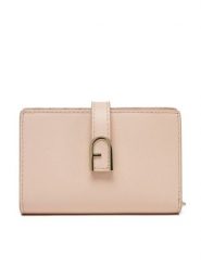 Furla Portfel Flow S Compact Wallet WP00401 BX2045 0496S Różowy. Czerwone portfele damskie Furla, bez wzorów, ze skóry. Za 519.99 zł.