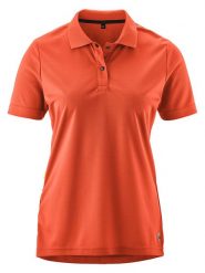 Gonso Kolarska koszulka polo "Adventure" w kolorze pomarańczowym rozmiar: 40. Pomarańczowe bluzki sportowe damskie Gonso, bez wzorów, z materiału, bez ramiączek. Za 96.60 zł.