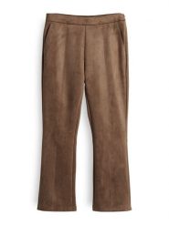 OPUS Spodnie "Elvina" w kolorze karmelowym rozmiar: 38. Brązowe spodnie materiałowe damskie Opus, bez wzorów, z materiału, z podwyższonym stanem. Za 143.99 zł.