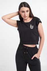 Top damski LIU JO. Topy damskie Liu Jo, m, bez wzorów, bez kołnierzyka. W wyprzedaży za 215.20 zł.
