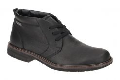 Botki na sznurówki Ecco Turn. Czarne buty zimowe męskie ECCO, z gore-texu, bez zapięcia. Za 814.50 zł.