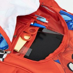 Plecak szkolny Spider-Man Czerwony. Czerwone plecaki męskie Spiderman, bez wzorów. Za 163.05 zł.