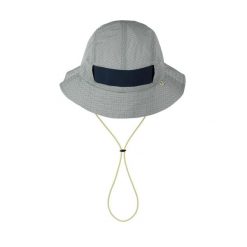 Kapelusz Buff Solid. Szare kapelusze damskie Buff, bez wzorów, z materiału. Za 189.90 zł.