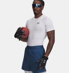 Koszulka termoaktywna męska biała Under Armour Heat Gear. Białe bielizna termoaktywna męska Under Armour, l, bez wzorów. Za 139.99 zł.