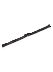 Pasek Tatonka Chest Belt 20 mm - black. Czarne paski męskie Tatonka, bez wzorów, z tkaniny. Za 25.99 zł.