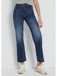 CIMARRON Dżinsy - Regular fit - w kolorze granatowym rozmiar: W34. Niebieskie jeansy damskie CIMARRON. Za 175.67 zł.