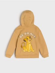 Bluza z kapturem z nadrukiem na plecach The Lion King - Inny. Bluzy i bluzki niemowlęce Sinsay, bez wzorów, bez ramiączek, z kapturem. Za 25.99 zł.
