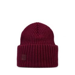 Czapka BUFF KNITTED BEANIE RUTGER GARNET. Czerwone czapki zimowe damskie Buff. Za 159.90 zł.