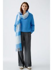 Oui Szal w kolorze niebiesko-białym rozmiar: onesize. Białe szaliki i kominy damskie Oui, bez wzorów. Za 104.89 zł.