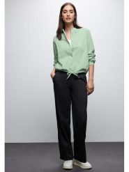 Cecil Bluzka w kolorze jasnozielonym rozmiar: 38. Zielone bluzki damskie Cecil, bez wzorów, bez kołnierzyka, bez ramiączek. Za 104.89 zł.