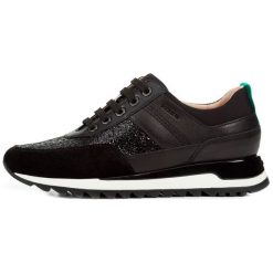 Geox tenisówki damskie Tabelya 41 czarne. Czarne trampki i tenisówki damskie Geox, bez wzorów. W wyprzedaży za 459.00 zł.