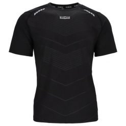 Koszulka piłkarska męska KEEZA Lider. Czarne t-shirty sportowe męskie KEEZA, m, bez ramiączek, do piłki nożnej. Za 52.00 zł.