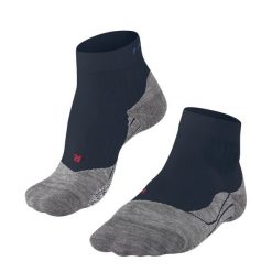 Krótkie skarpety damskie Falke PL4. Niebieskie skarpetki damskie Falke, bez wzorów, z bawełny. Za 148.00 zł.