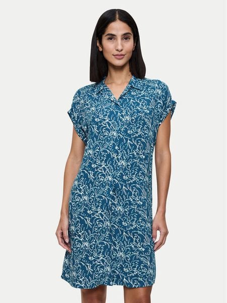 Triumph Koszula nocna Boyfriend 10222612 Niebieski Relaxed Fit. Niebieskie koszule nocne damskie Triumph, bez wzorów, z wiskozy. Za 79.00 zł.