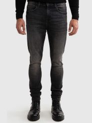 BIG STAR Dżinsy "Deric" - Skinny fit - w kolorze antracytowym rozmiar: W29/L32. Czarne jeansy męskie Big Star. Za 147.99 zł.