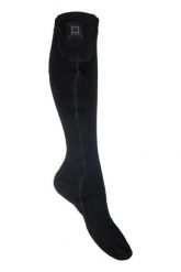 Damskie skarpety jeździeckie HKM Keep Warm ohne Akku. Niebieskie skarpetki damskie HKM, bez wzorów, z materiału. Za 189.50 zł.