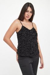 Top damski z kwiatami TWINSET ACTITUDE. Topy damskie Twinset Milano, l, bez wzorów, bez kołnierzyka. Za 529.00 zł.