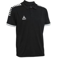 Koszulka piłkarska polo męska Select POLO Monaco czarna. Czarne koszulki polo męskie Select, m, bez ramiączek, do piłki nożnej. W wyprzedaży za 161.95 zł.