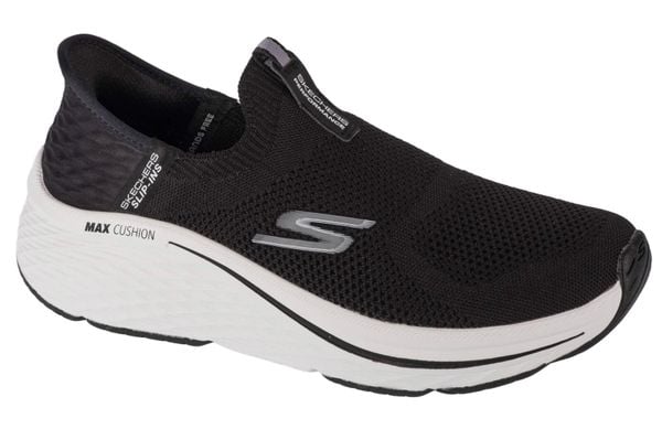 Buty do biegania damskie, Slip-Ins Max Cushioning Elite 2.0. Białe obuwie do biegania damskie Skechers. Za 399.99 zł.