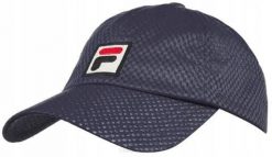 Czapka tenisowa Fila Mesh Cap Sampau granatowa. Niebieskie czapki męskie Fila, bez wzorów, z materiału. Za 71.99 zł.