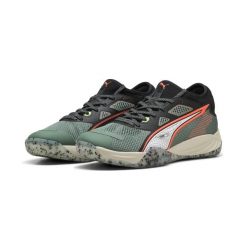Buty do piłki ręcznej unisex Eliminate NITRO™ SQD 4 PUMA. Czarne buty sportowe na co dzień damskie Puma, bez wzorów, do piłki ręcznej. W wyprzedaży za 604.00 zł.