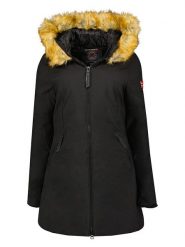 Geographical Norway Parka "Adelaide" w kolorze czarnym rozmiar: S. Czarne parki damskie Geographical Norway, s, bez wzorów. Za 158.10 zł.