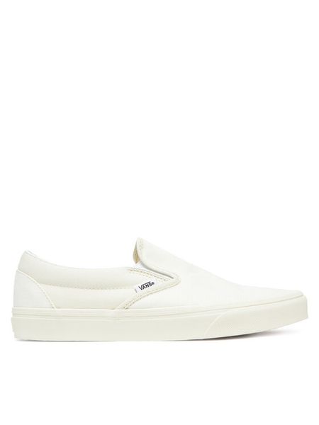 Vans Tenisówki Classic Slip-On VN000D5PCJA1 Biały. Białe trampki i tenisówki męskie Vans, bez wzorów, z materiału, bez zapięcia. Za 227.99 zł.