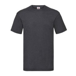 Koszulka Unisex Dla Dorosłych Valueweight. Szare bluzki damskie Fruit of the Loom, s, bez wzorów, sportowe, bez kołnierzyka, bez ramiączek. Za 35.99 zł.