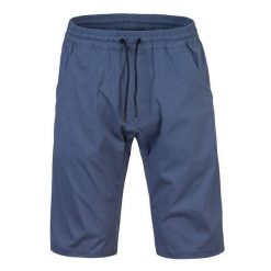 Szorty Hannah Fill II. Niebieskie szorty męskie Hannah, bez kołnierzyka. W wyprzedaży za 258.15 zł.