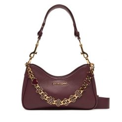 Torebka LOVE MOSCHINO. Czerwone torebki klasyczne damskie Love Moschino, bez wzorów, bez dodatków. Za 909.99 zł.