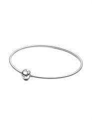 Pandora Srebrna bransoletka rozmiar: onesize. Szare bransoletki damskie Pandora, srebrne. Za 149.95 zł.