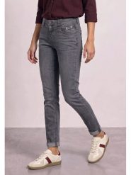 Street One Dżinsy - Slim fit - w kolorze szarym rozmiar: W31/L30. Szare jeansy damskie Street One. Za 184.95 zł.