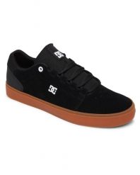Trampki DC Shoes Hyde, Czarny, Mężczyźni. Czarne trampki i tenisówki męskie DC Shoes, bez wzorów, z gumy, bez zapięcia. Za 319.99 zł.