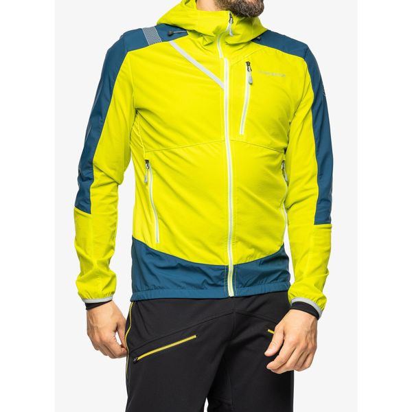 Kurtka softshell męska La Sportiva Aequilibrium Softshell Jkt. Zielone kurtki męskie La Sportiva, m, bez wzorów, z softshellu, bez kaptura. Za 781.99 zł.