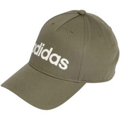 Czapka z daszkiem adidas Daily Cap. Zielone czapki męskie Adidas, bez wzorów, z materiału, klasyczne. Za 59.00 zł.