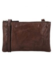 HIDE & STITCHES Skórzana torebka "Westland" w kolorze ciemnobrązowym - 24 x 15 x 5 cm rozmiar: onesize. Brązowe torebki klasyczne damskie HIDE & STITCHES, bez wzorów, z materiału, bez dodatków. Za 208.99 zł.