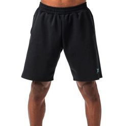 Pantalón Corto Drop Shot Buma. Czarne szorty męskie DROP SHOT, bez wzorów, z materiału. Za 193.65 zł.
