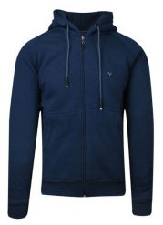 Bluza Granatowa, Atramentowa z Kapturem, z Kieszonkami, Męska -PAKO JEANS. Niebieskie bluzy z kapturem męskie Pako Jeans, l, z bawełny. Za 197.00 zł.
