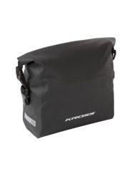 Torba rowerowa na kierownicę KROSS Aqua Stop Handlebar 9,5. Czarne torebki klasyczne damskie Kross, bez wzorów, z materiału, bez dodatków. Za 129.99 zł.