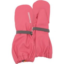 Rękawiczki dziecięce Didriksons Pile 8. Czerwone rękawiczki dziecięce Didriksons, bez ramiączek. Za 73.99 zł.