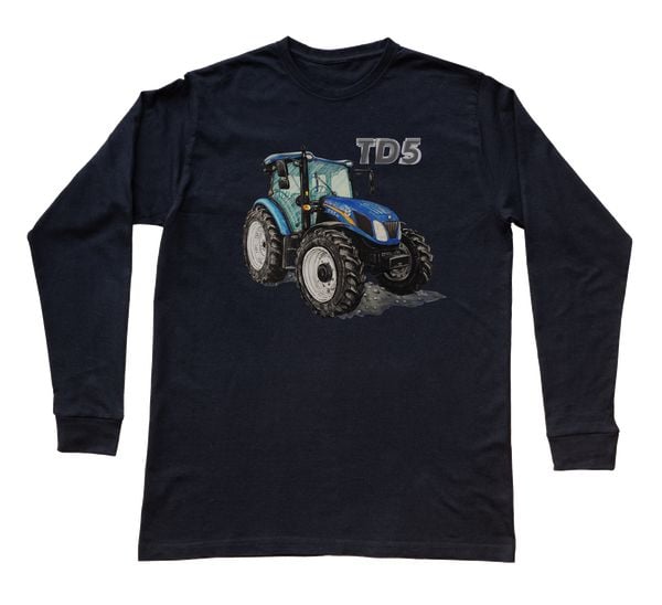 New Holland — bluzka z długim rękawem (Rozmiar: XXL (dorosła); Kolor koszulki: czarny; Rodzaj nadruku: New Holland). Czarne bluzki damskie nikiniki, s, bez wzorów, z bawełny, bez kołnierzyka, bez ramiączek. Za 99.00 zł.